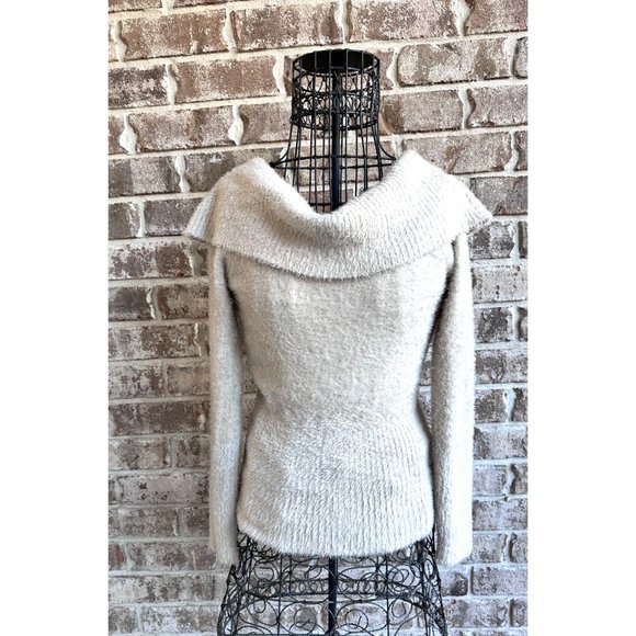 Aphorism Sweater Sz S Cowlneck Long Sleeves Cream Beige Winter Anthropol… - Picture 1 of 9